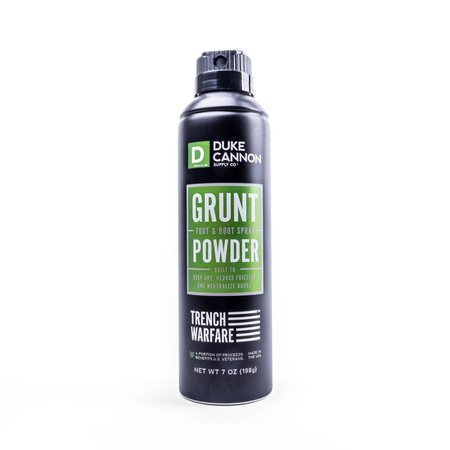 DUKE CANNON Grunt Powder Foot and Boot spray SPRAYGRUNT2